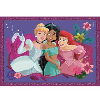 PUZZEL DISNEY | 4 in 1 | Prinsessen Puzzel