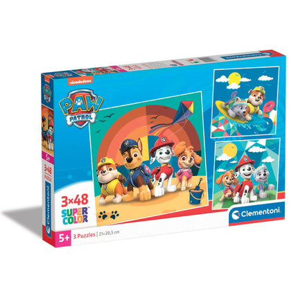 PAW PATROL | Kinderpuzzel - 3 x 48 Stukjes