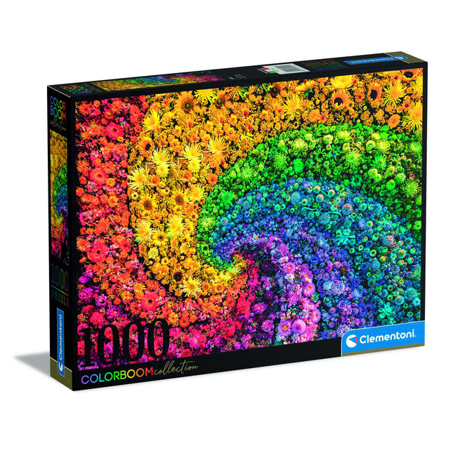 CLEMENTONI | Puzzel Flower Colorboom - 1000 Stukjes