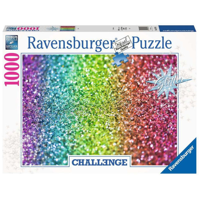 RAVENSBURGER | Challenge Glitter Puzzel - 1000 Stukjes