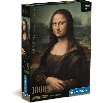 CLEMENTONI |Puzzel Mona Lisa - 1000 Stukjes