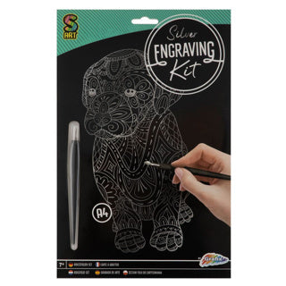 SCRATCH ART | A4 Krasfolie Tekeningen