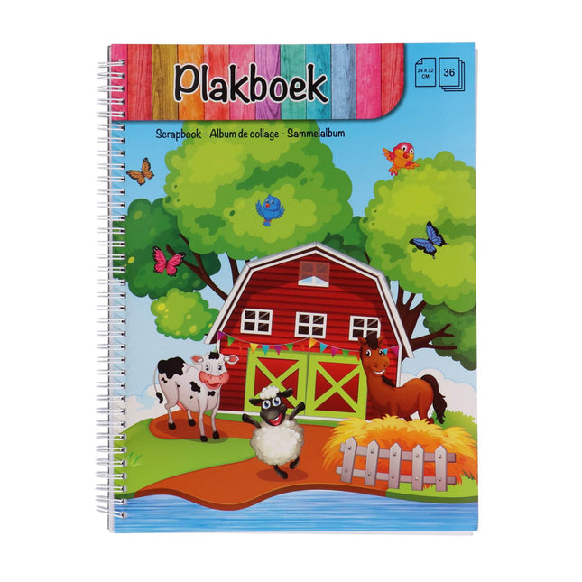 SCHETS EN PLAKBOEK |  A4 Ringband - 36 Pagina's