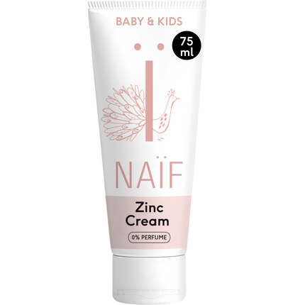 NAÏF | ZINC CRÉME | 0% PARFUM | 75ML