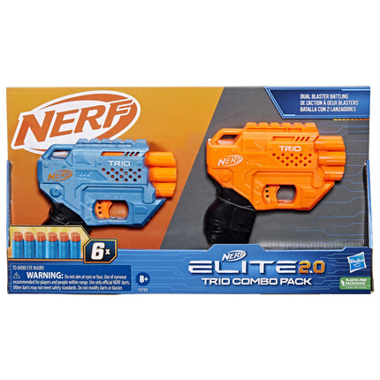 NERF |  ELITE 2.0 TRIO COMBO PACK