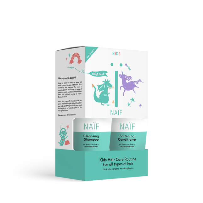 NAÏF | Kid Hair Care Routine - Shampoo/Conditioner kids