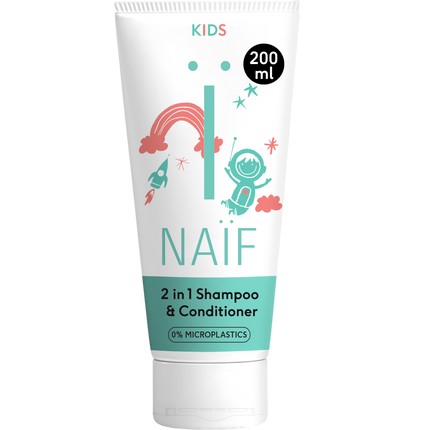 NAÏF | 2 IN 1 SHAMPOO & CONDITIONER | 200ML