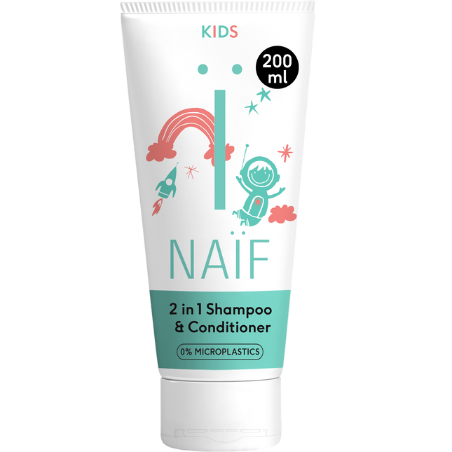 NAÏF | 2 IN 1 SHAMPOO & CONDITIONER | 200ML