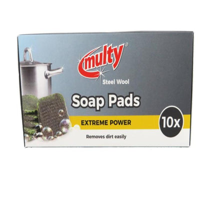 MULTY | Zeepschuursponsen - 10 stuks