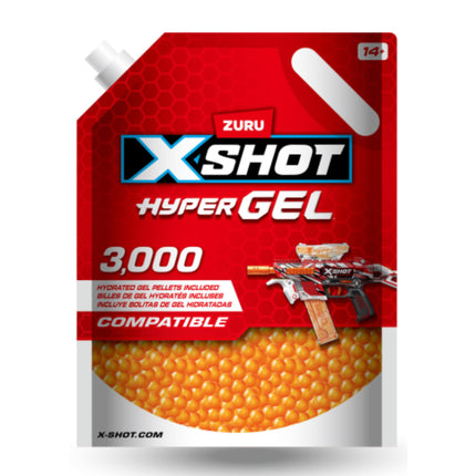 X-SHOT | Hyper | 'Ready to use' Refill - 3000 Gellets